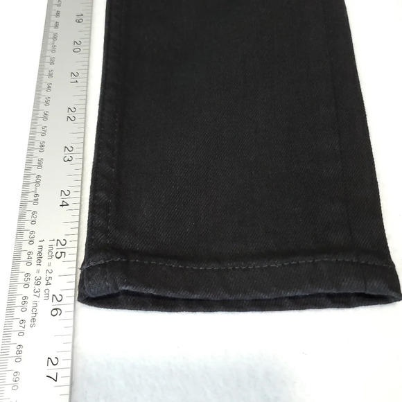 Everlane Mid Rise Ankle Skinny Jeans in Black - Picture 6 of 7